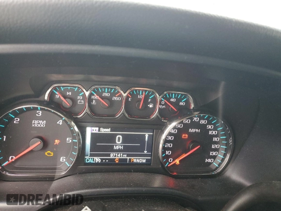 2015 Chevrolet Silverado 1500 LT with VIN 3GCPCREC0FG523276, listed as a Copart auction lot 53350035 with 97,141 mi miles and Salvage Title. Bid and sale history available at DreamBid. Image 9.