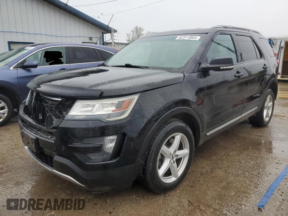 2016 Ford Explorer XLT with VIN 1FM5K8D80GGB40481, listed as a Copart auction lot 52311065 with 149,365 mi miles and Salvage Title. Bid and sale history available at DreamBid. Image 1.