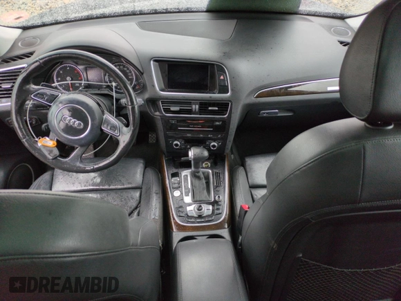 2014 Audi Q5 Premium Plus with VIN WA1CMAFP3EA095354, listed as a Copart auction lot 82421174 with 146,500 mi miles and Salvage title. Bid and sale history available at DreamBid. Image 8.