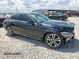 2021 Mercedes-Benz C 300 with VIN W1KWF8EB5MR643470, listed as a Copart auction lot 62184825 with 45,051 mi miles and Salvage title. Bid and sale history available at DreamBid. Image 4.