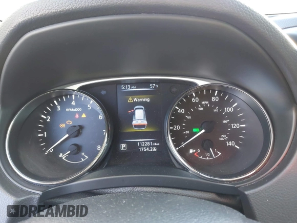 2016 Nissan Rogue S with VIN JN8AT2MV5GW143387, listed as a IAAI auction lot 41587721 with 112,281 mi miles. Bid and sale history available at carsss.com. Image 7.