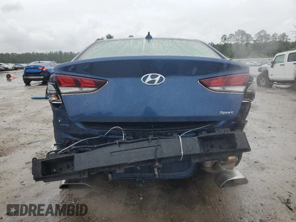 2019 Hyundai Sonata Sport z VIN 5NPE34AF3KH785711, wystawiony jako Copart lot #56383975 z przebiegiem 60 497 mil mil oraz Szkoda całkowita • Salvage title. Historia ofert i sprzedaży dostępna na DreamBid. Obrazek 6.