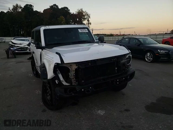 2023 Ford Bronco with VIN 1FMDE5CH7PLB98677, listed as a Copart auction lot 79028794 with 17,529 mi miles and Salvage Title. Bid and sale history available at carsss.com. Image 11.