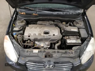 2006 Hyundai Accent GLS z VIN KMHCN46C56U036710, wystawiony jako Copart lot #84831284 z przebiegiem 202 556 mil mil oraz Nie do naprawy • Non repairable. Historia ofert i sprzedaży dostępna na DreamBid. Obrazek 12.