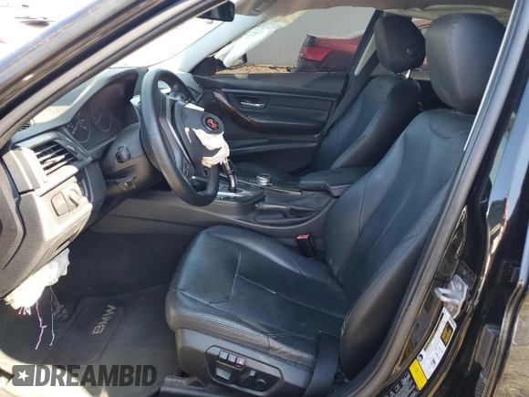 2014 BMW 3 Series 328i xDrive with VIN WBA3B3G53ENR82379, listed as a Copart auction lot 48347225 with 0 mi miles and Salvage Title. Bid and sale history available at carsss.com. Image 7.