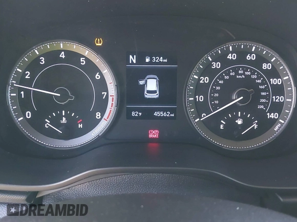 2020 Hyundai Venue SE with VIN KMHRB8A38LU044569, listed as a IAAI auction lot 42117572 with 45,562 mi miles and . Bid and sale history available at DreamBid. Image 7.