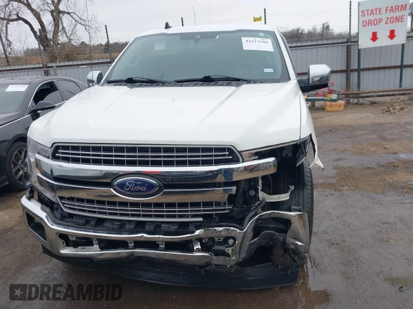 2020 Ford F-150 XL with VIN 1FTEW1C46LKF02755, listed as a IAAI auction lot 41513506 with 136,888 mi miles and . Bid and sale history available at DreamBid. Image 12.
