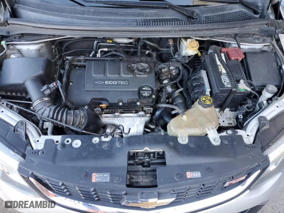 2017 Chevrolet Sonic LT with VIN 1G1JD5SB4H4151196, listed as a Copart auction lot 46190885 with 134,182 mi miles and Salvage Title. Bid and sale history available at carsss.com. Image 11.
