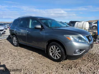 2016 Nissan Pathfinder Platinum with VIN 5N1AR2MM7GC608640, listed as a Copart auction lot 51709675 with 89,160 mi miles and Salvage Title. Bid and sale history available at carsss.com. Image 14.