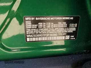 2023 MINI Countryman Cooper S with VIN WMZ83BR07P3P38380, listed as a Copart auction lot 61826885 with 22,348 mi miles and Salvage title. Bid and sale history available at DreamBid. Image 13.