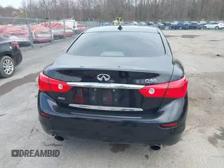 2016 Infiniti Q50 3.0t Premium with VIN JN1EV7AR7GM344539, listed as a IAAI auction lot 42040467 with 162,979 mi miles. Bid and sale history available at carsss.com. Image 16.