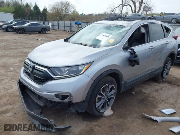2020 Honda CR-V EX z VIN 2HKRW2H58LH673143, wystawiony jako IAAI lot #41878868 z przebiegiem 140 143 mil mil oraz . Historia ofert i sprzedaży dostępna na DreamBid. Obrazek 2.