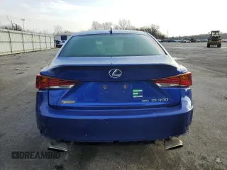2017 Lexus IS with VIN JTHCM1D22H5024316, listed as a Copart auction lot 43528395 with 0 mi miles and Salvage Title. Bid and sale history available at carsss.com. Image 6.