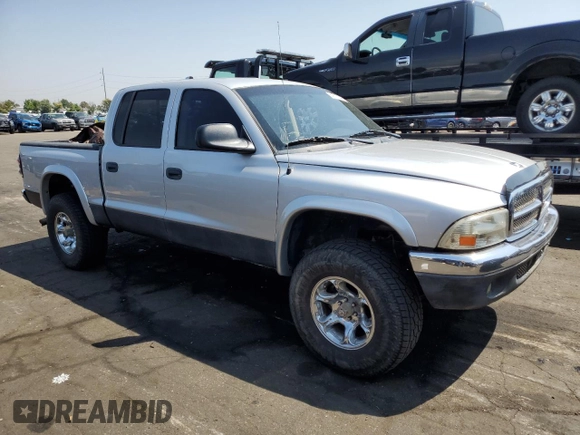 2004 Dodge Dakota SLT with VIN 1D7HG48N54S632126, listed as a Copart auction lot 64717544 with 187,896 mi miles and Clean Title. Bid and sale history available at carsss.com. Image 4.