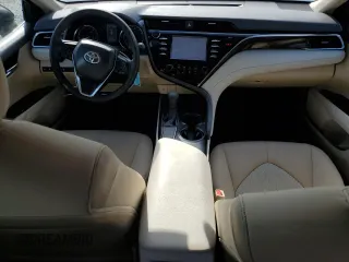 2018 Toyota Camry LE with VIN 4T1B11HK0JU565596, listed as a Copart auction lot 60219235 with 9,809 mi miles and Salvage title. Bid and sale history available at DreamBid. Image 8.