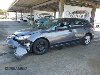 2022 Subaru Impreza z VIN 4S3GTAB68N3718012, wystawiony jako Copart lot #59636695 z przebiegiem 22 815 mil mil oraz Szkoda całkowita • Salvage title. Historia ofert i sprzedaży dostępna na DreamBid. Obrazek 1.
