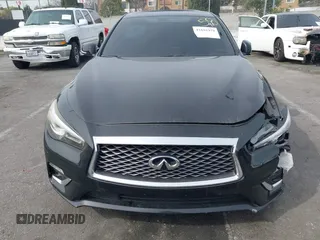 2019 Infiniti Q50 3.0t LUXE with VIN JN1EV7AP9KM518103, listed as a IAAI auction lot 41691978 with 44,517 mi miles. Bid and sale history available at carsss.com. Image 12.