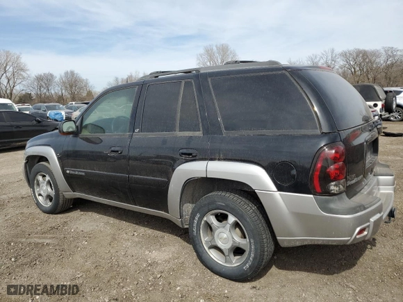 2004 Chevrolet TrailBlazer LS with VIN 1GNDT13S642209417, listed as a Copart auction lot 49528795 with 146,765 mi miles and Clean Title. Bid and sale history available at carsss.com. Image 2.