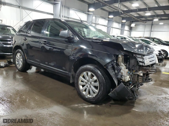 2009 Ford Edge SEL with VIN 2FMDK38C19BA91752, listed as a Copart auction lot 84844614 with 405,840 mi miles and Salvage Title. Bid and sale history available at carsss.com. Image 4.