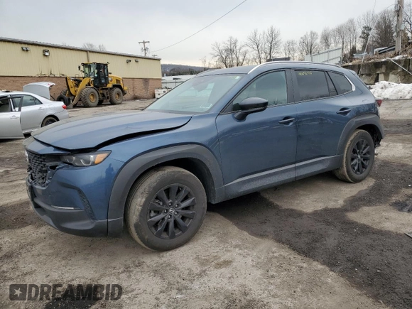 2023 Mazda CX-50 S Select with VIN 7MMVABAM1PN152981, listed as a Copart auction lot 46696195 with 30,857 mi miles and Salvage Title. Bid and sale history available at DreamBid. Image 1.