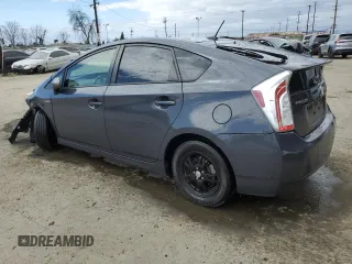 2013 Toyota Prius One with VIN JTDKN3DU6D5618389, listed as a Copart auction lot 53664095 with 207,300 mi miles and Salvage Title. Bid and sale history available at carsss.com. Image 2.