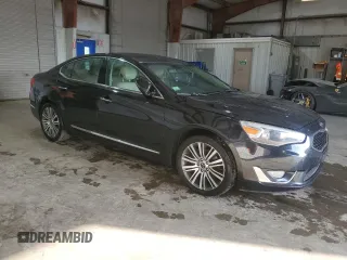 2014 Kia Cadenza Premium with VIN KNALN4D79E5156140, listed as a Copart auction lot 69282604 with 127,626 mi miles and Clean Title. Bid and sale history available at carsss.com. Image 4.