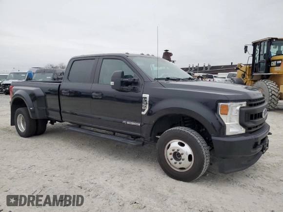2020 Ford F-350 XL with VIN 1FT8W3DT2LEE18624, listed as a Copart auction lot 43855635 with 269,474 mi miles and Clean title. Bid and sale history available at DreamBid. Image 4.