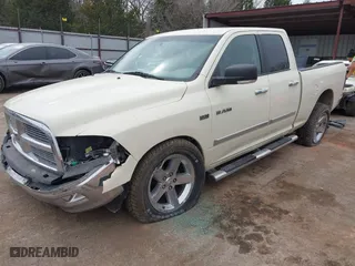 2010 Dodge Ram 1500 SLT with VIN 1D7RB1GT0AS235243, listed as a IAAI auction lot 41773073 with 156,710 mi miles. Bid and sale history available at carsss.com. Image 18.