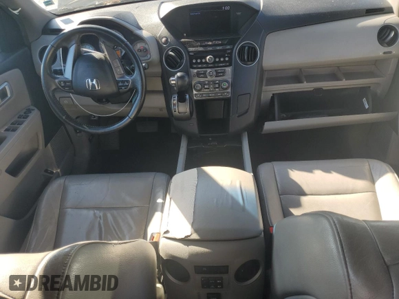 2012 Honda Pilot EX-L with VIN 5FNYF4H56CB041179, listed as a Copart auction lot 45135595 with 162,220 mi miles and Salvage Title. Bid and sale history available at DreamBid. Image 8.