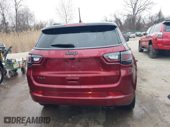 2022 Jeep Compass High Altitude with VIN 3C4NJDCB8NT157535, listed as a IAAI auction lot 41752395 with 30,464 mi miles and . Bid and sale history available at DreamBid. Image 16.