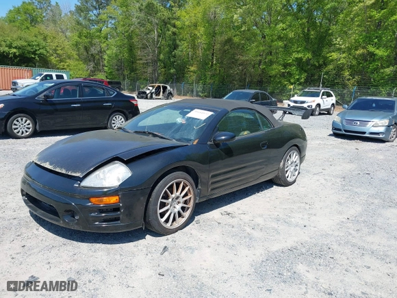 2004 Mitsubishi Eclipse GS with VIN 4A3AE45G74E043050, listed as a IAAI auction lot 39144972 with 190,174 mi miles. Bid and sale history available at carsss.com. Image 2.