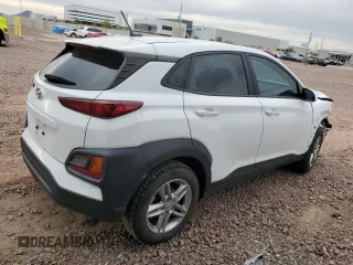 2021 Hyundai Kona SE with VIN KM8K12AA9MU712655, listed as a Copart auction lot 49634095 with 32,185 mi miles and Salvage Title. Bid and sale history available at carsss.com. Image 3.
