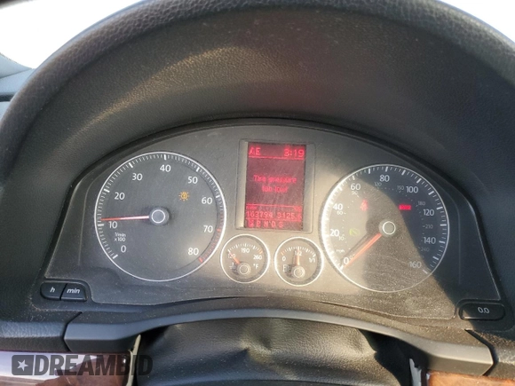 2008 Volkswagen Eos Lux z VIN WVWFA71F18V029623, wystawiony jako Copart lot #81726274 z przebiegiem 163 794 mil mil oraz Szkoda całkowita • Salvage title. Historia ofert i sprzedaży dostępna na DreamBid. Obrazek 9.