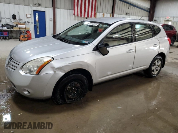 2009 Nissan Rogue SL with VIN JN8AS58V69W161687, listed as a Copart auction lot 53442075 with 125,794 mi miles and Salvage Title. Bid and sale history available at carsss.com. Image 1.