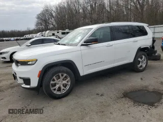 2021 Jeep Grand Cherokee Limited with VIN 1C4RJKBG5M8158853, listed as a Copart auction lot 51204005 with 26,280 mi miles and Salvage Title. Bid and sale history available at DreamBid. Image 1.