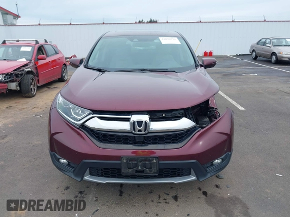 2017 Honda CR-V EX with VIN 2HKRW2H51HH664212, listed as a IAAI auction lot 41830771 with 77,377 mi miles. Bid and sale history available at carsss.com. Image 13.