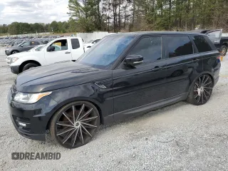 2016 Land Rover Range Rover Sport V8 Dynamic with VIN SALWR2EFXGA574739, listed as a Copart auction lot 48957495 with 101,596 mi miles and Clean Title. Bid and sale history available at carsss.com. Image 1.