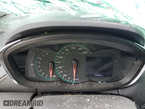 2020 Chevrolet Trax LT with VIN 3GNCJLSB4LL107206, listed as a Copart auction lot 62910035 with 135,480 mi miles and Salvage title. Bid and sale history available at DreamBid. Image 9.
