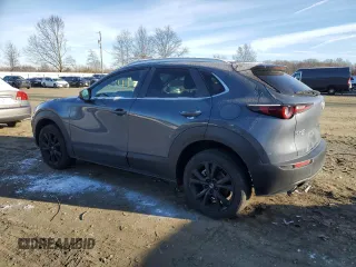 2023 Mazda CX-30 S Carbon Edition with VIN 3MVDMBCM9PM545538, listed as a Copart auction lot 86072184 with 29,395 mi miles and Salvage Title. Bid and sale history available at DreamBid. Image 2.