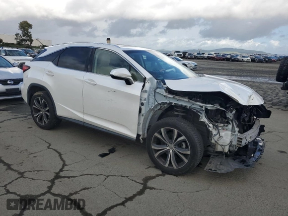2017 Lexus RX 350 with VIN JTJBZMCAXH2024782, listed as a Copart auction lot 50344555 with 103,270 mi miles and Salvage title. Bid and sale history available at DreamBid. Image 4.