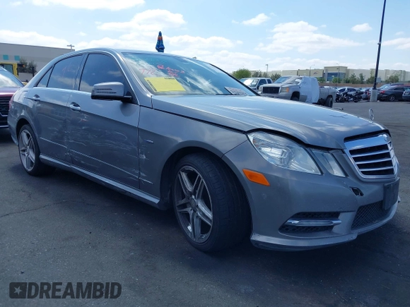 2012 Mercedes-Benz E 350 Luxury with VIN WDDHF5KB1CA531497, listed as a IAAI auction lot 42136612 with 153,066 mi miles and . Bid and sale history available at DreamBid. Image 1.