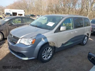 2016 Dodge Grand Caravan SXT with VIN 2C4RDGCG1GR325463, listed as a IAAI auction lot 41785095 with 42,590 mi miles. Bid and sale history available at carsss.com. Image 2.