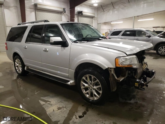 2016 Ford Expedition EL Limited with VIN 1FMJK2AT8GEF53247, listed as a Copart auction lot 44364935 with 227,199 mi miles and Salvage Title. Bid and sale history available at carsss.com. Image 4.