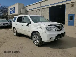 2012 Honda Pilot EX-L with VIN 5FNYF3H5XCB028347, listed as a Copart auction lot 46604945 with 207,003 mi miles and Salvage Title. Bid and sale history available at DreamBid. Image 12.