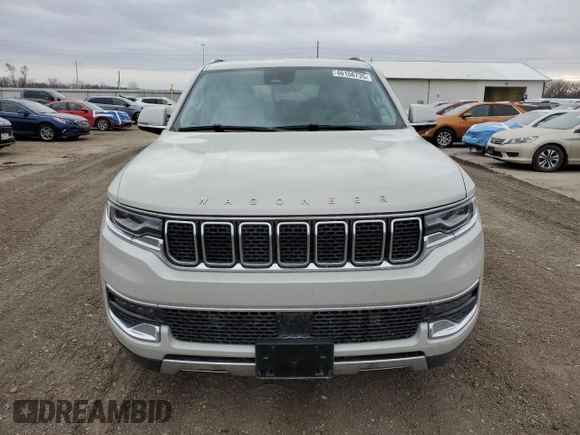 2022 Jeep Wagoneer Series III with VIN 1C4SJVDT3NS137548, listed as a Copart auction lot 46156735 with 19,731 mi miles and Salvage Title. Bid and sale history available at DreamBid. Image 5.