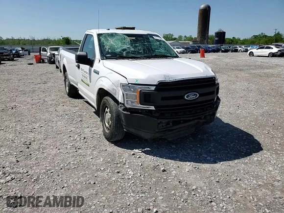 2018 Ford F-150 XL with VIN 1FTMF1CB2JKC31099, listed as a Copart auction lot 52078995 with 219,569 mi miles and Salvage title. Bid and sale history available at DreamBid. Image 10.