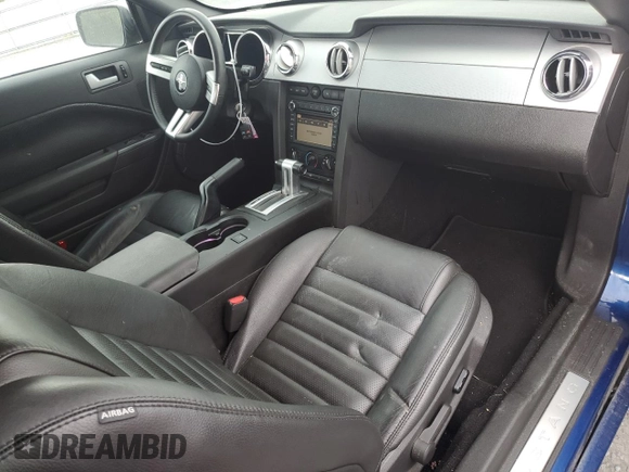 2009 Ford Mustang GT with VIN 1ZVHT85H795103954, listed as a Copart auction lot 73303774 with 28,129 mi miles and Salvage title. Bid and sale history available at DreamBid. Image 8.