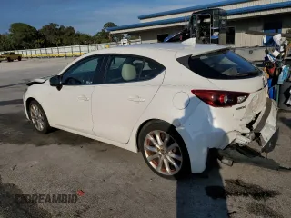 2015 Mazda 3 S Grand Touring with VIN JM1BM1M31F1274446, listed as a Copart auction lot 44356205 with 160,149 mi miles and Salvage Title. Bid and sale history available at DreamBid. Image 2.