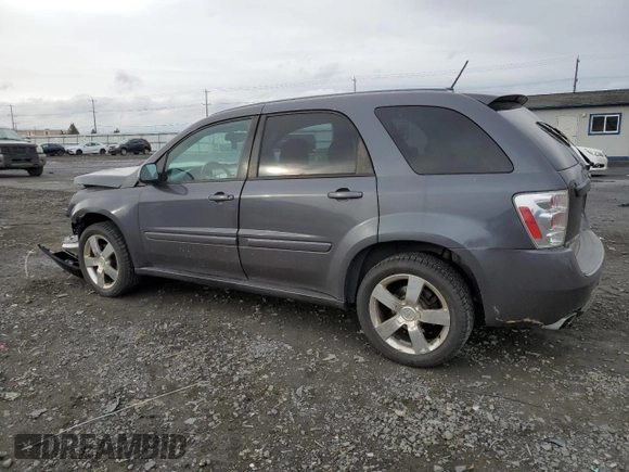 2008 Chevrolet Equinox Sport with VIN 2CNDL737186018225, listed as a Copart auction lot 80169024 with 194,122 mi miles and Salvage Title. Bid and sale history available at carsss.com. Image 2.