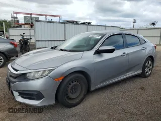 2017 Honda Civic LX z VIN 19XFC2F57HE044984, wystawiony jako Copart lot #53091815 z przebiegiem 82 500 mil mil oraz Szkoda całkowita • Salvage title. Historia ofert i sprzedaży dostępna na DreamBid. Obrazek 1.
